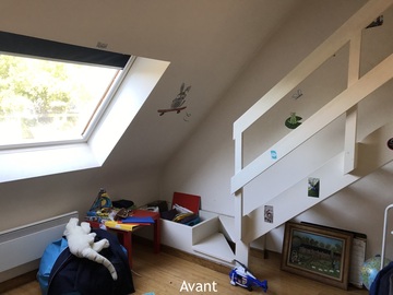 Projet Tilda - Agencement Sur-Mesure d'une chambre à Cesson Sévigné