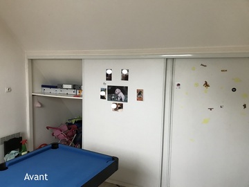 Projet Tilda - Agencement Sur-Mesure d'une chambre à Cesson Sévigné