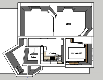 Projet Elsa - Rénovation d'appartement à Rennes