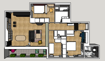 Projet Natacha - Rénovation Sur-Mesure d'un appartement à Rennes