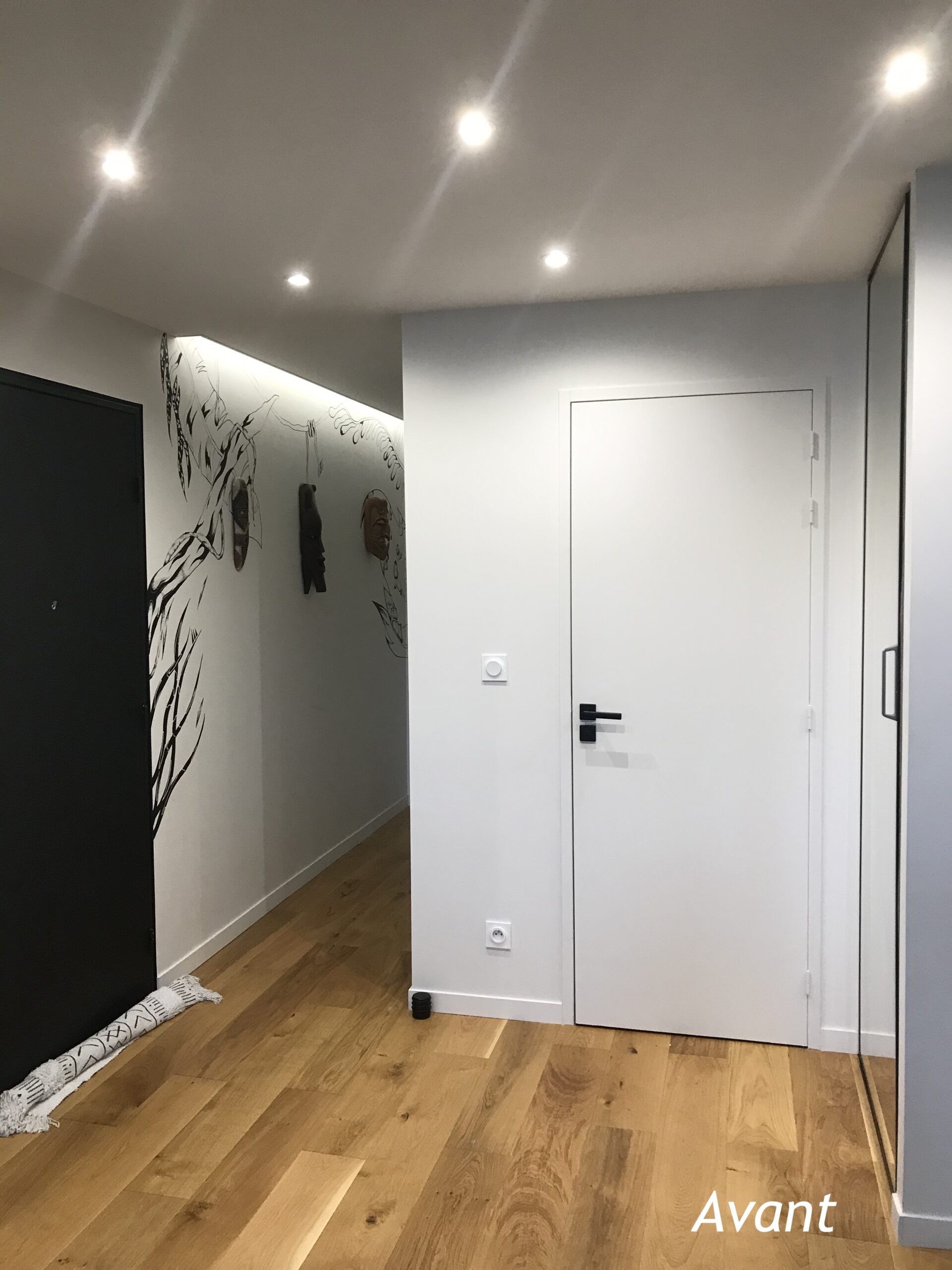 Projet Géraldine - Agencement sur mesure d’une entrée - Rennes