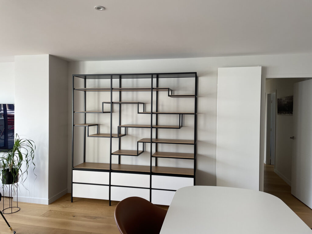 Projet Florence - Agencement Sur-Mesure d'une bibliothèque près de Rennes Projet Florence - Agencement Sur-Mesure d'une bibliothèque près de Rennes