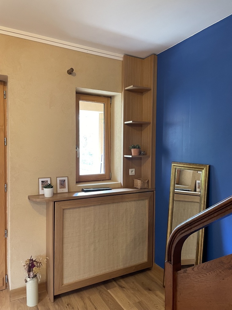 Projet Meryl - Agencement sur mesure d’une entrée à Rennes