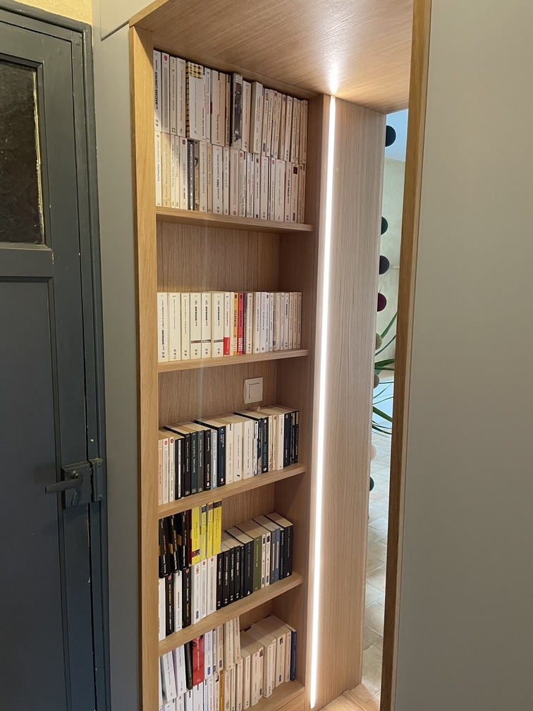 Projet Meryl - Agencement sur mesure d’une entrée à Rennes