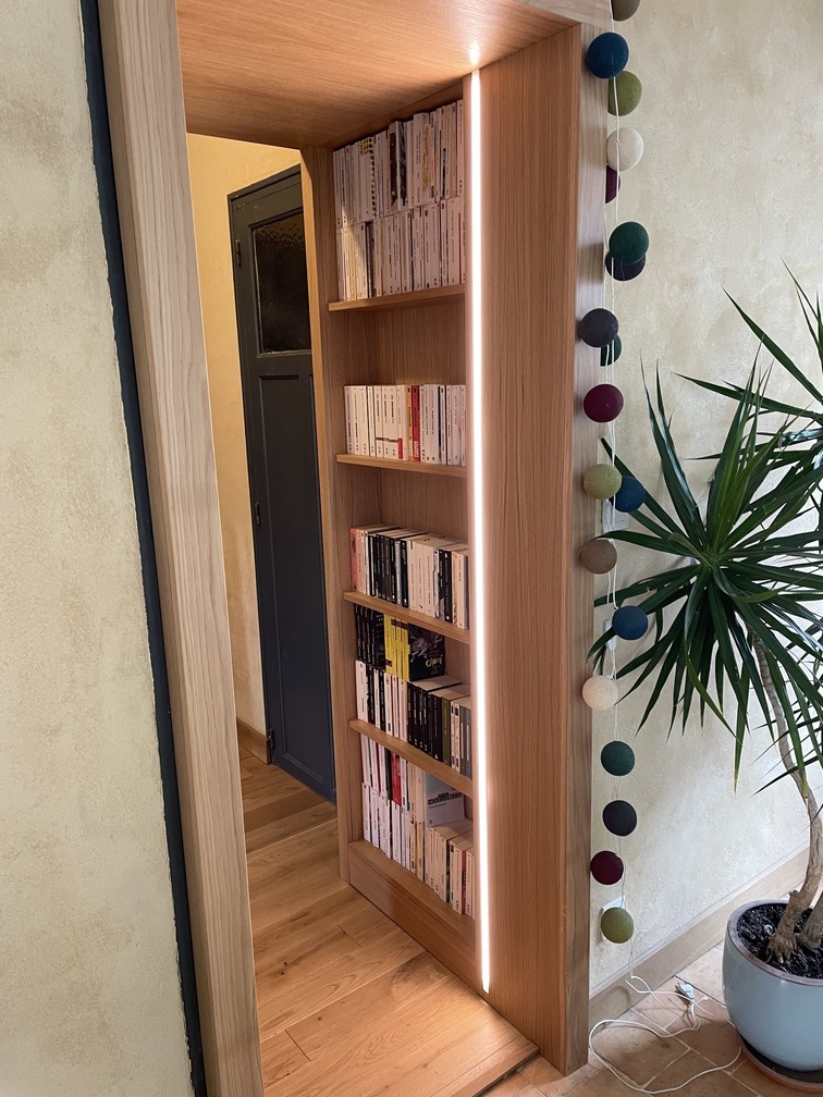 Projet Meryl - Agencement sur mesure d’une entrée à Rennes