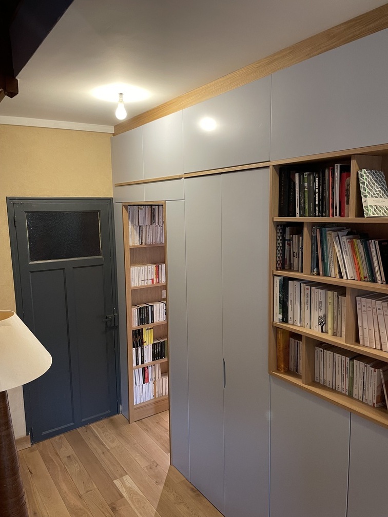 Projet Meryl - Agencement sur mesure d’une entrée à Rennes