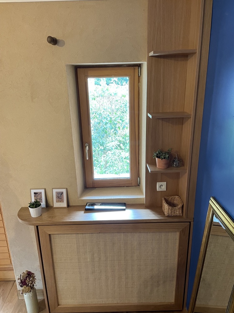 Projet Meryl - Agencement sur mesure d’une entrée à Rennes