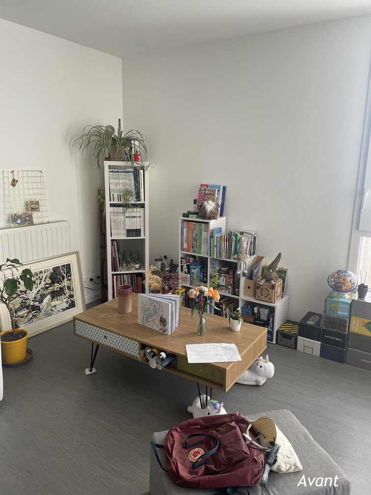 Projet Gabriela - Agencement sur mesure d’une bibliothèque - Rennes