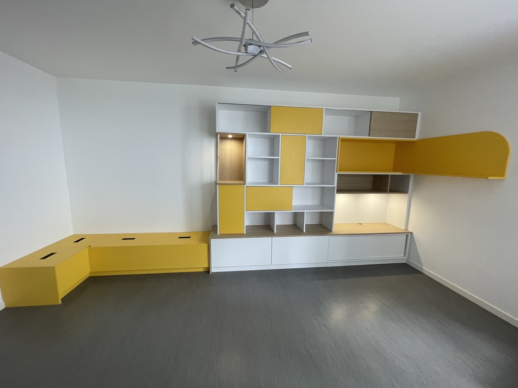 Projet Gabriela - Agencement sur mesure d’une bibliothèque - Rennes