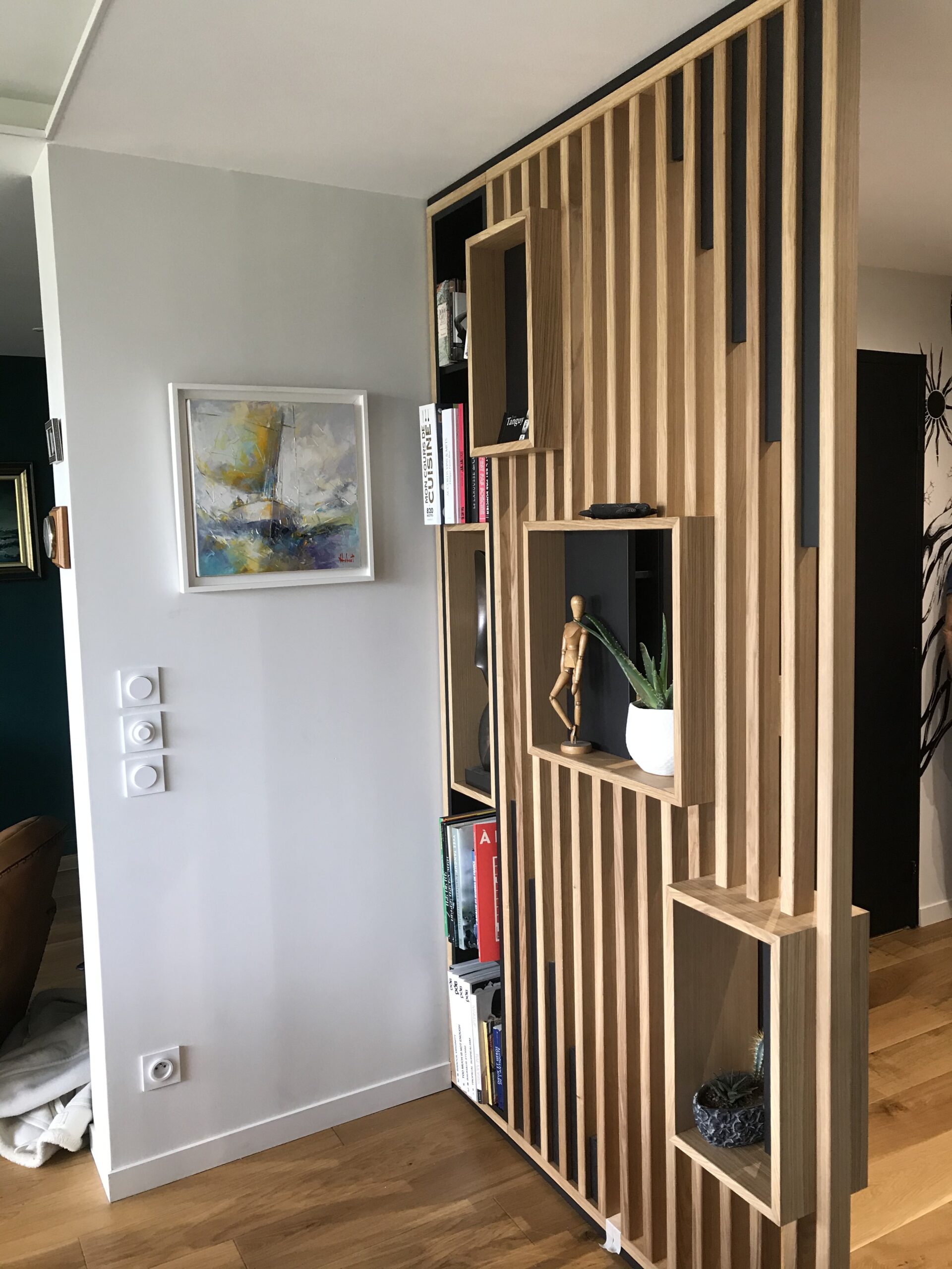 Projet Géraldine - Agencement sur mesure d’une entrée - Rennes