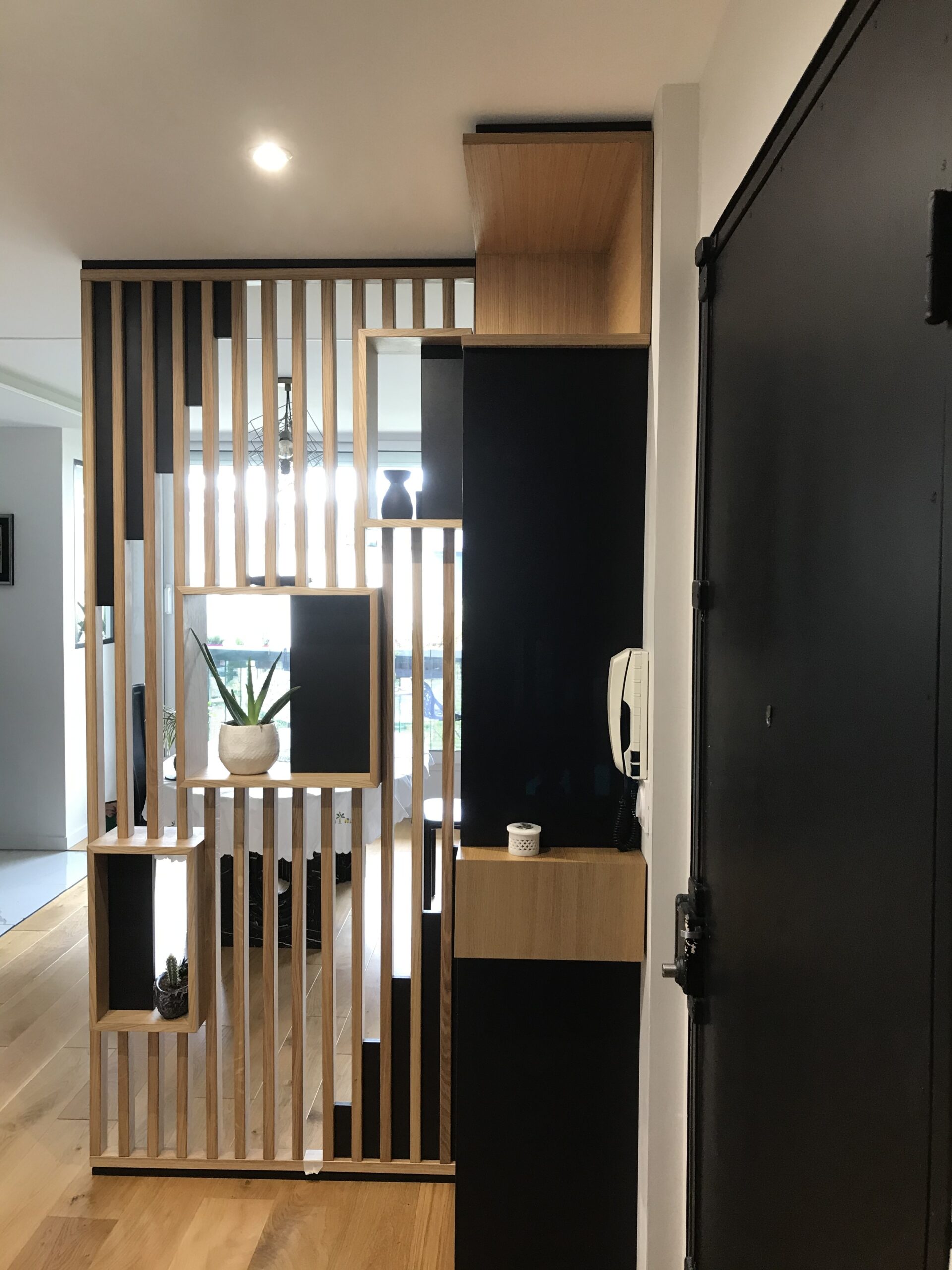 Projet Géraldine - Agencement sur mesure d’une entrée - Rennes