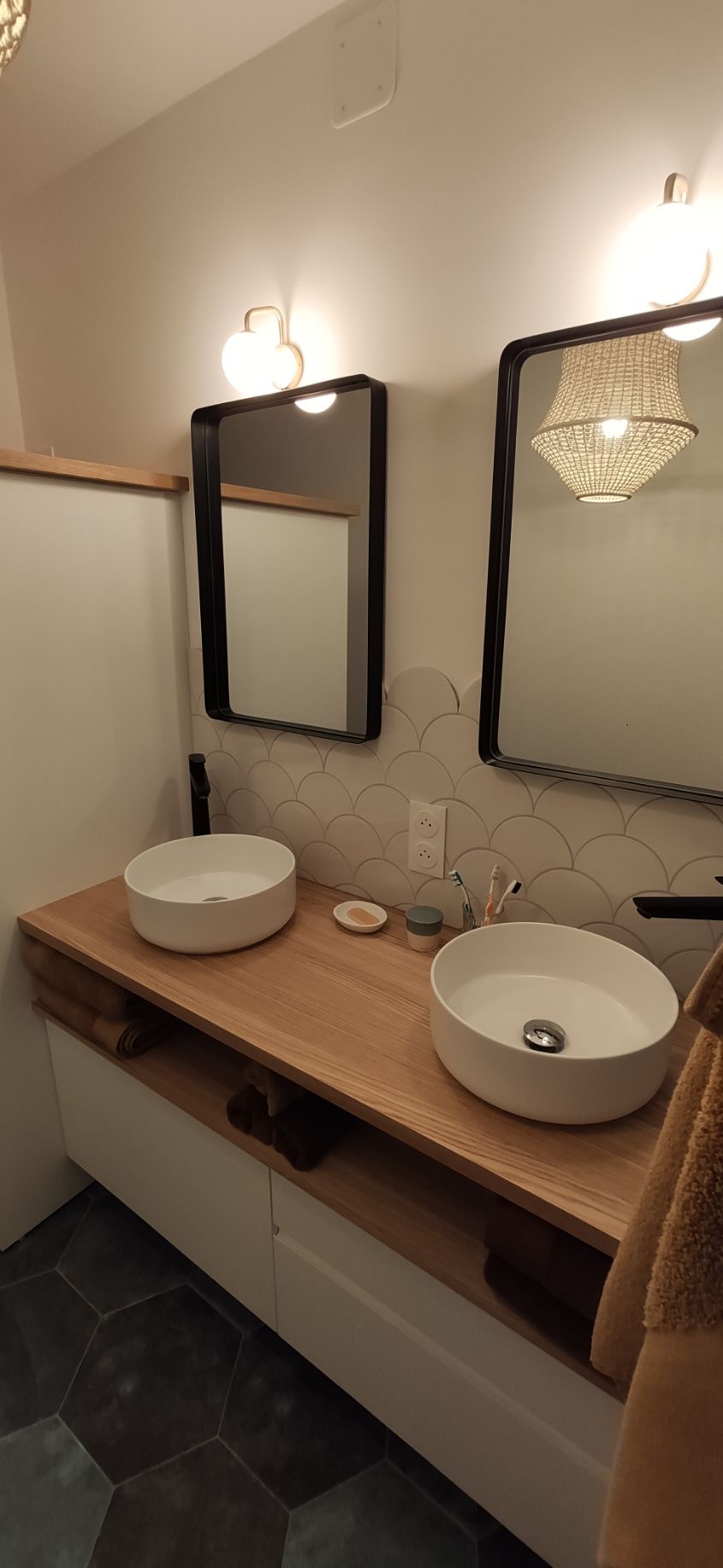 Projet Lorna - Agencement sur mesure d’une salle de bain