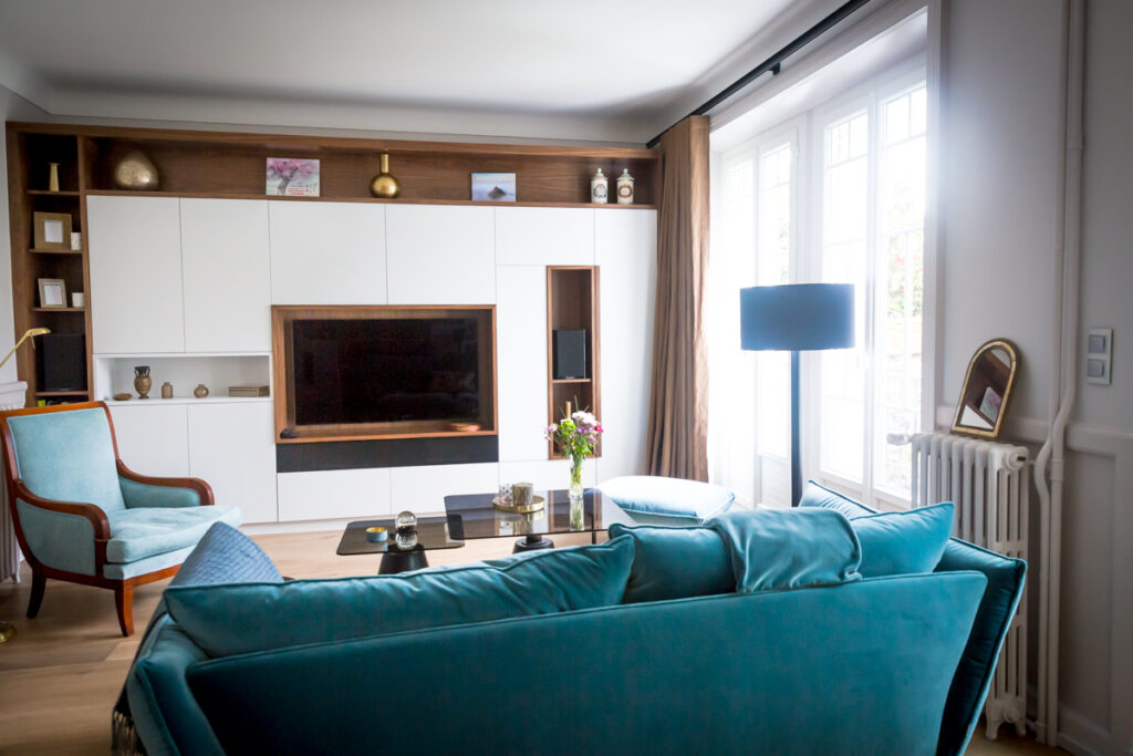 Projet Anne-Sophie - Rénovation d'un salon, d'un bureau et d'un escalier à Rennes Projet Anne-Sophie - Rénovation d'un salon, d'un bureau et d'un escalier à Rennes