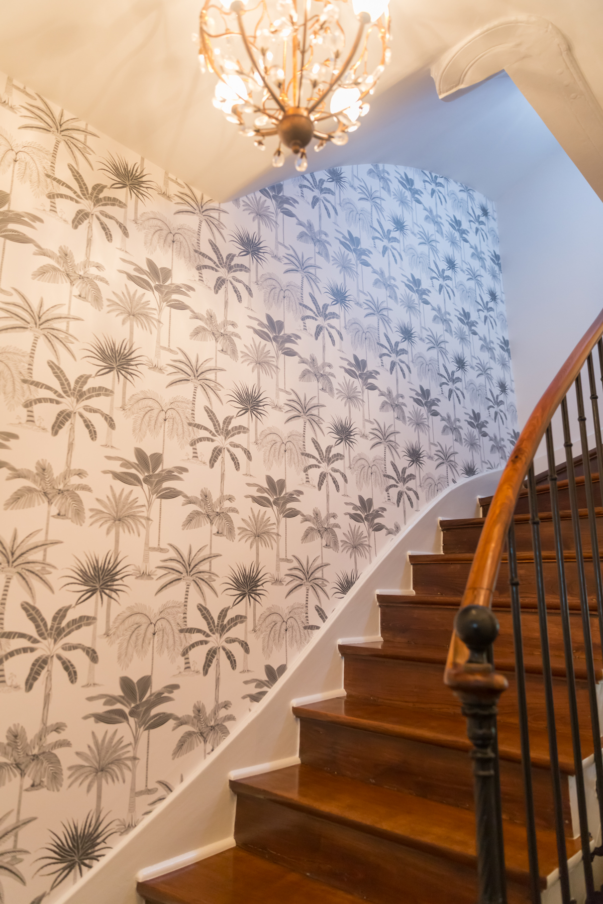 Projet Anne-Sophie - Rénovation d'un salon, d'un bureau et d'un escalier à Rennes