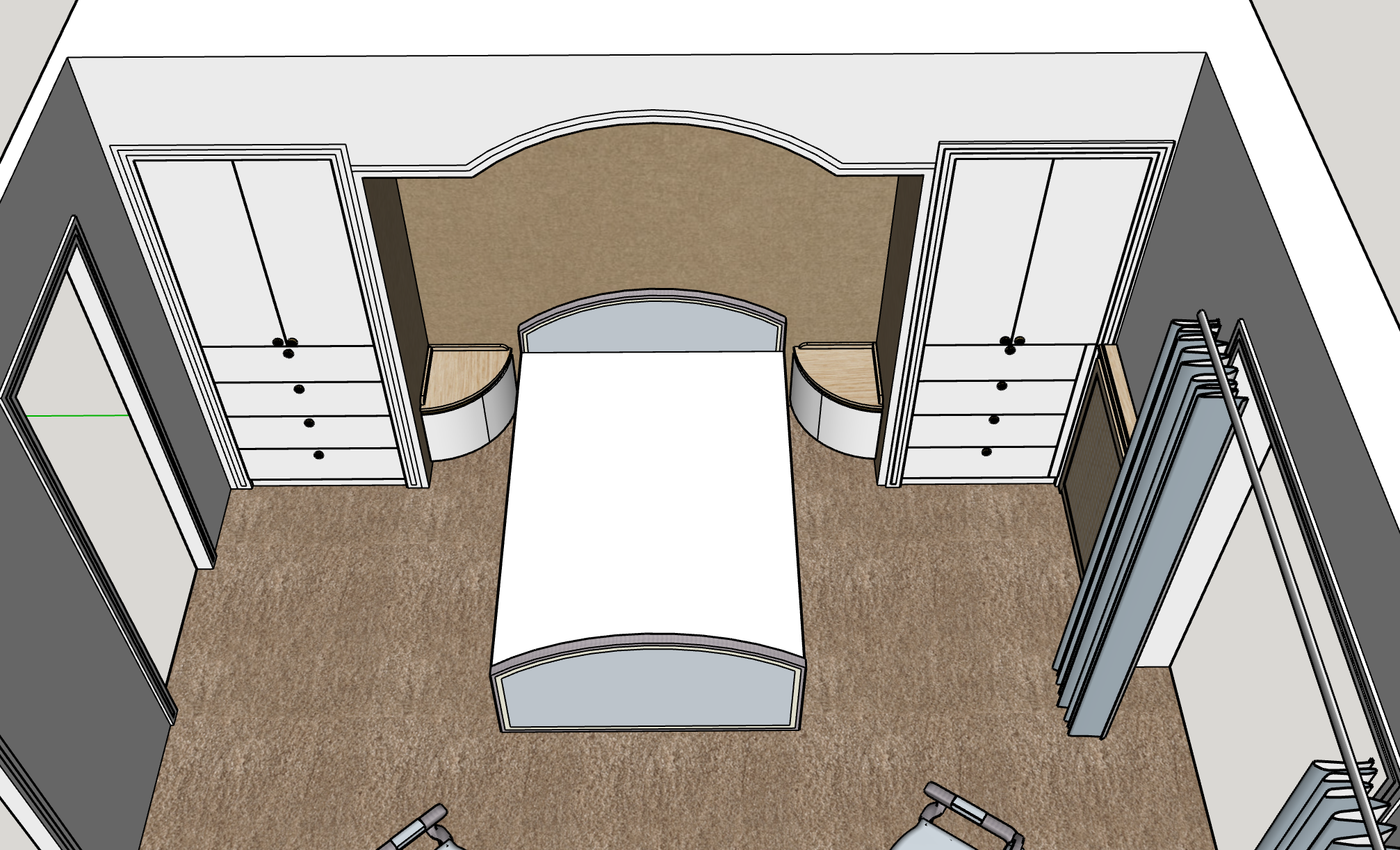 Projet Agnès - Rénovation d'une chambre à Cesson-Sévigné