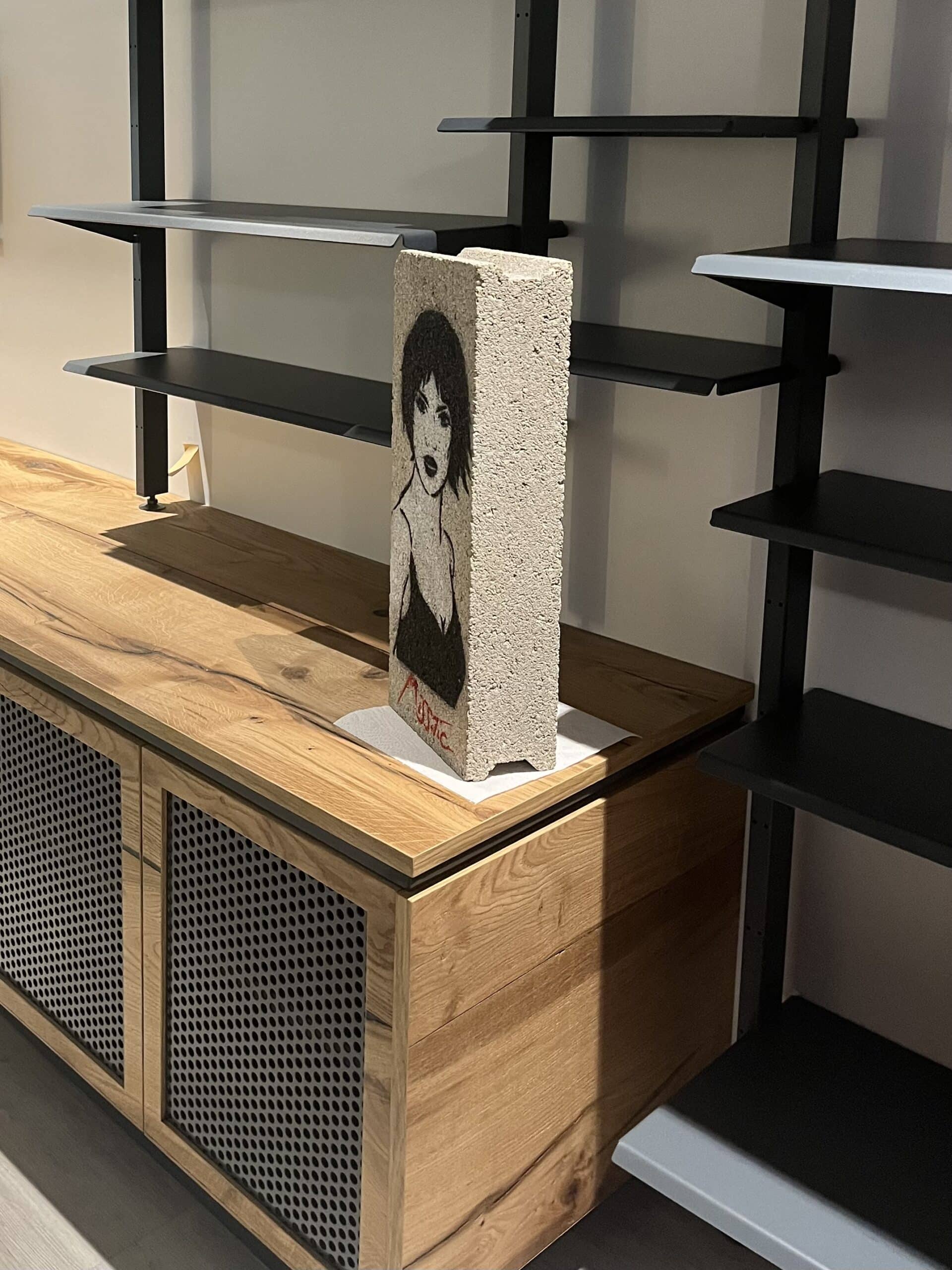 Meuble TV style industriel
